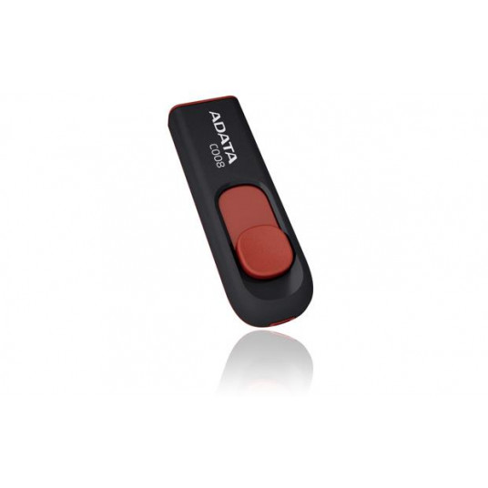 ATMIŅAS ZIBATMIŅAS DISKS USB2 64GB/ MELNS/ARKANS AC008-64G-RKD ADATA