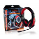 Austiņas Media-Tech Nemesis MT3574 Red
