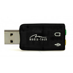 Media-Tech MT5101 skaņas karte Virtu 5.1 USB