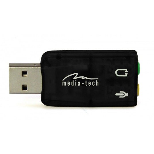 Media-Tech MT5101 skaņas karte Virtu 5.1 USB