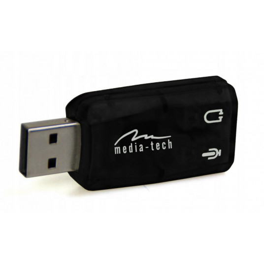 Media-Tech MT5101 skaņas karte Virtu 5.1 USB