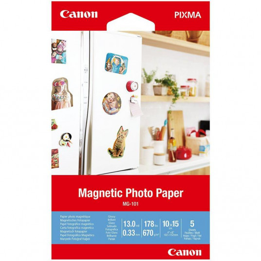 Papīrs Canon MG-101 magnētiskais 4x6 5 lappuses