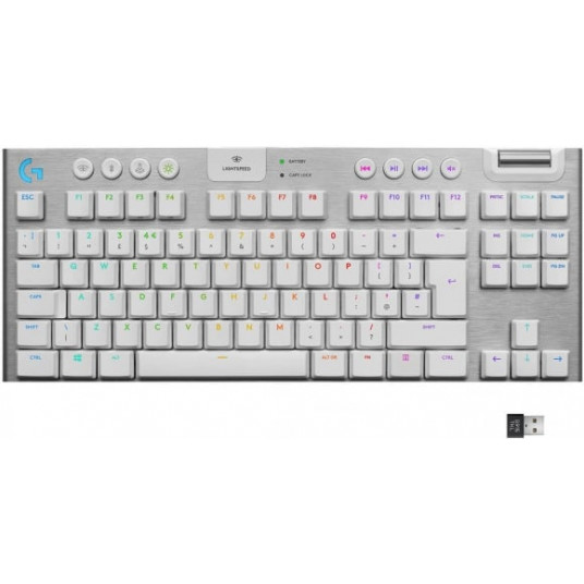 G915 TKL GL Tactile (US) White 920-009664