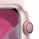 Viedpulkstenis Apple Watch Series 9 GPS + Cellular 45mm Pink Aluminium Case with Light Pink Sport Band - S/M MRMK3ET/A