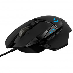 Pele Logitech G502 Hero Optical Gaming Mouse Black