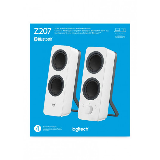 "Logitech Speakersystem Z207 White"