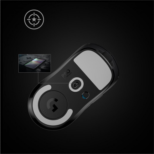 Pele Logitech Pro X Optical Gaming Mouse Black