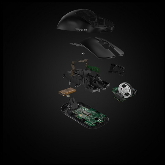 Pele Logitech Pro X Optical Gaming Mouse Black