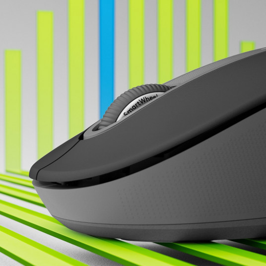 Pele Logitech M650 L left Optical Graphite