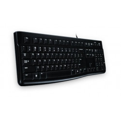 "Logitech K120 USB melns QWERTZ DE"