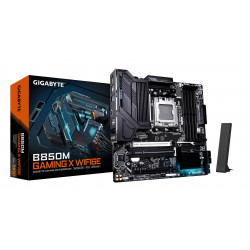 "Gigabyte B850M GAMING X WF6E pamatplate