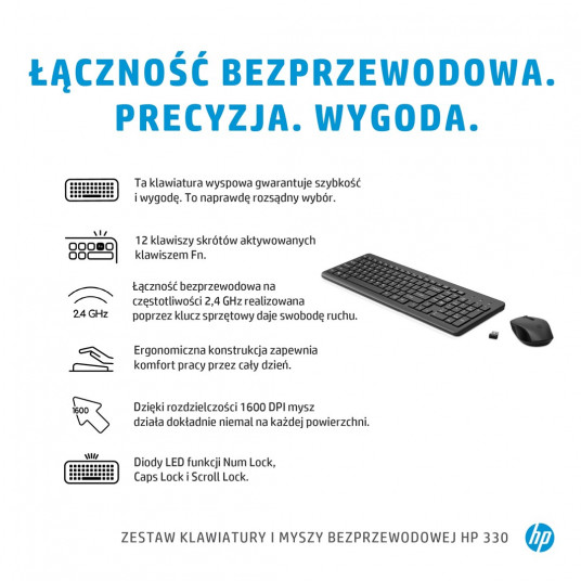 HP 330 Wireless Combo