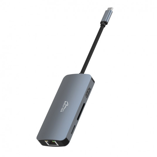 CENTRMEZGLS USB-C 8 PORTI MT504 4