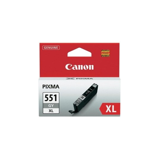 Canon CLI-551GYXL -mustekasetti, smaržas un bojājumi