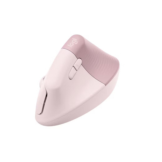 Logitech Lift -hiiri, rozā krāsā
