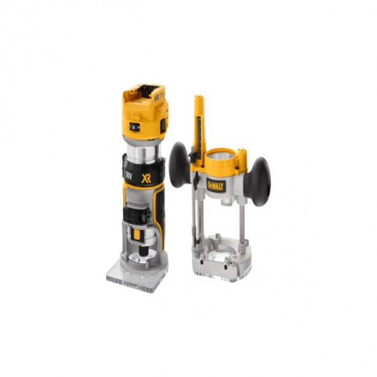 DEWALT DCW604NT-XJ frēzēšana un/vai profilētājs melns, dzeltens 25500 RPM