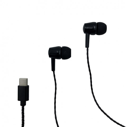 Austiņas Media-Tech MagicSound USB-C Black