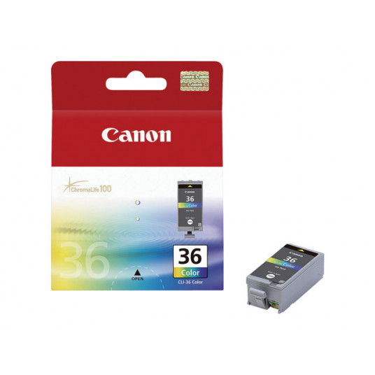 "Canon Ink CLI-36 1511B001 Color bis zu 249 Seiten gemäß ISO/IEC 24711"