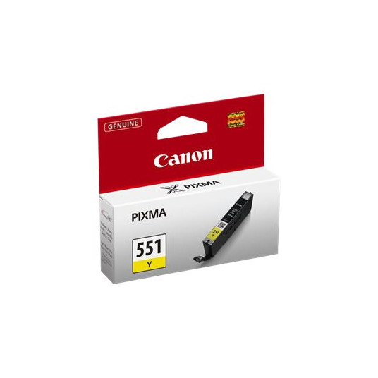 Canon CLI-551Y -mustekasetti, kas ir nepieciešams, lai to izmantotu