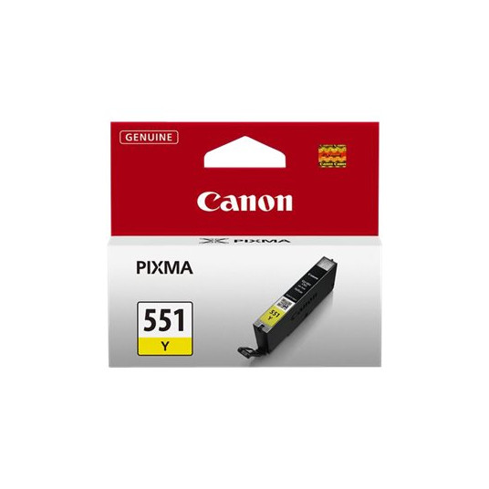 Canon CLI-551Y -mustekasetti, kas ir nepieciešams, lai to izmantotu
