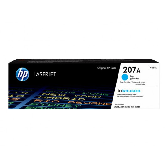 "HP Toneris 207A W2211A Cyan bis zu 1.250 Seiten"