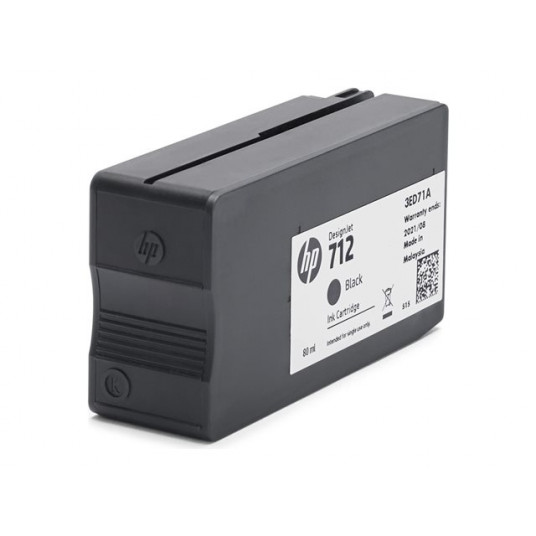 "HP tinte 712 3ED71A Schwarz 80ml"