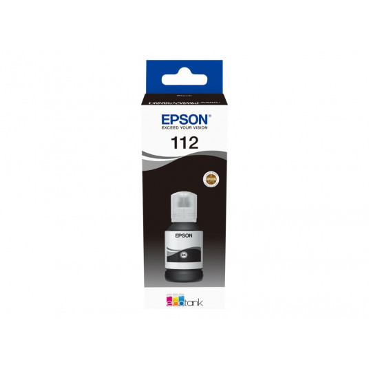 EPSON 112 EcoTank Pigment Black ink bott