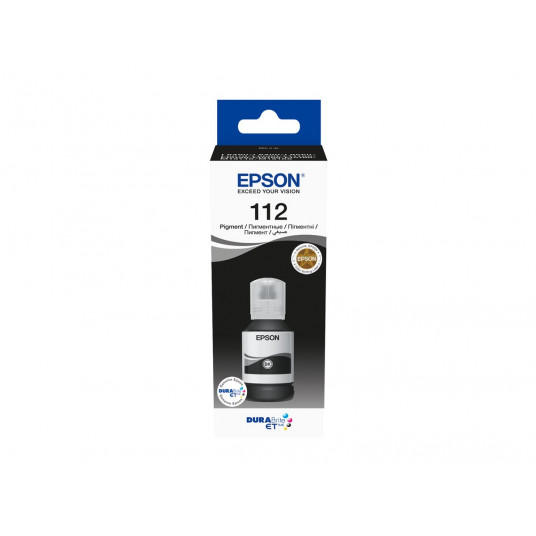 EPSON 112 EcoTank Pigment Black ink bott