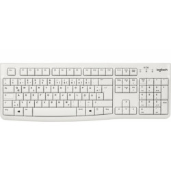 "Logitech K120 oem USB white QWERTZ DE"