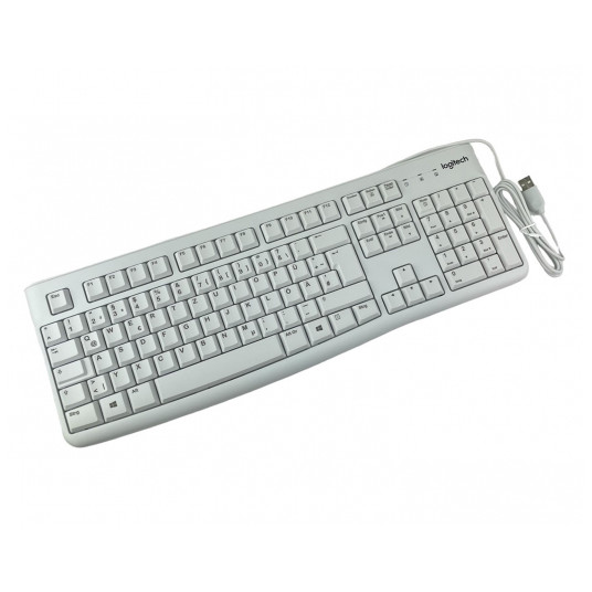 "Logitech K120 oem USB white QWERTZ DE"
