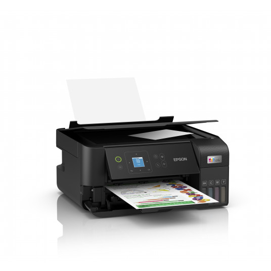 Epson daudzfunkcionālais printeris EcoTank L3560 kontakta attēla sensors (CIS), A4, Wi-Fi, melns