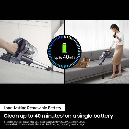 Samsung VS15A60AGR5 putekļsūcējs Dry 150 W Bezmaisu
