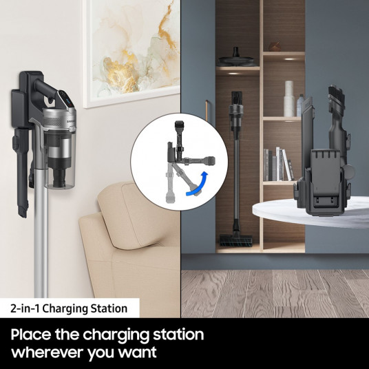 Samsung VS15A60AGR5 putekļsūcējs Dry 150 W Bezmaisu