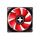 KORPUSA VENTILATORS 80MM REDWING 3PIN+4P/12V XF037 XILENCE