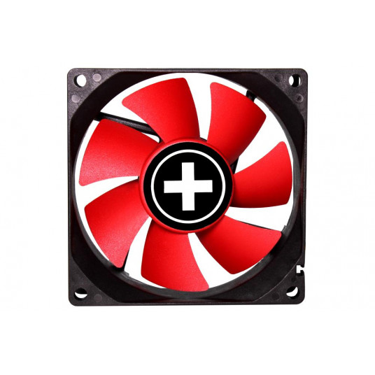 KORPUSA VENTILATORS 80MM REDWING 3PIN+4P/12V XF037 XILENCE