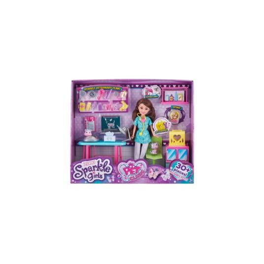 Doll Sparkle Girlz Pet Clinic 100184, 10,5 cm