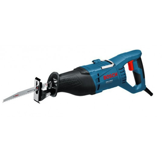 Bosch GSA 1100 E Professional 2700 spm 1100 W melns, zils, sarkans