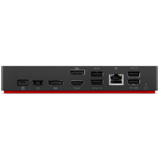 Lenovo ThinkPad Universal Thunderbolt 4 Smart Dock vads Melns