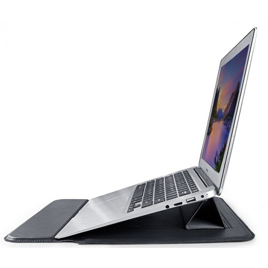 Devia Ultra-Thin MacBook Leather bracket bag 13.3"- 16"