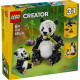 LEGO® 31165 Creator 3in1 Savvaļas dzīvnieki: Pandu ģimene