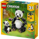 LEGO® 31165 Creator 3in1 Savvaļas dzīvnieki: Pandu ģimene