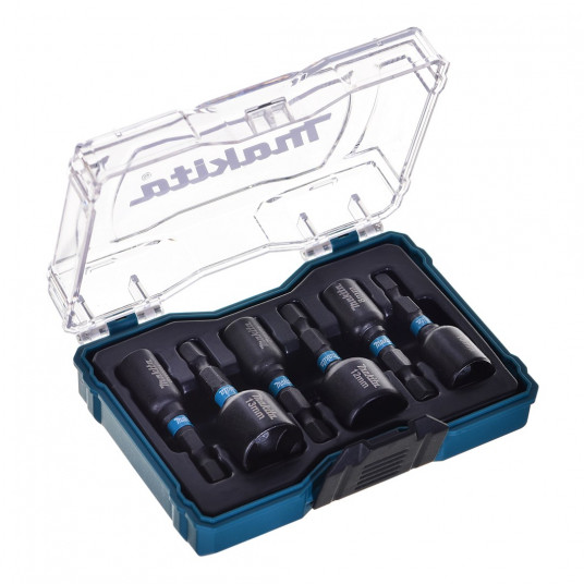 MAKITA DURŠU KOMPLEKTS 1/4" 50mm 6gab. IMPACT BLACK