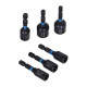 MAKITA DURŠU KOMPLEKTS 1/4" 50mm 6gab. IMPACT BLACK