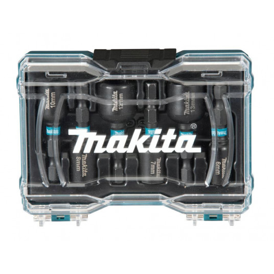 MAKITA DURŠU KOMPLEKTS 1/4" 50mm 6gab. IMPACT BLACK