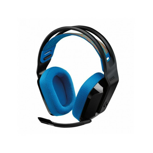 Austiņas Logitech G535 Lightspeed Gaming Headset Black/Blue