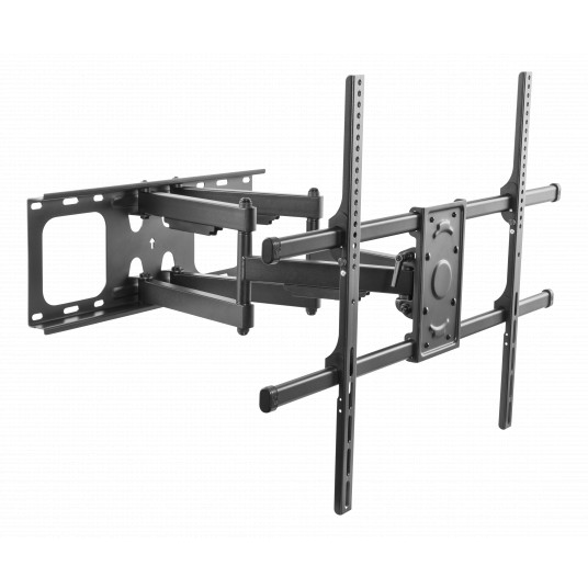 TV stiprinājums DELTACO ARM-0261 65-100", līdz 85kg, regulējami