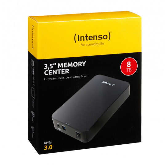 "3.5 8TB Intenso Memory Center USB 3.0 black"