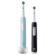 Elektriskā zobu birste Braun D305.523.3H PRO1 Duo pack, melna/cyan krāsā