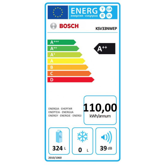 Ledusskapis Bosch KSV33NWEP