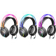Austiņas Defender Flame RGB Black